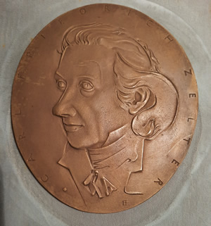 Zelter-Plakette